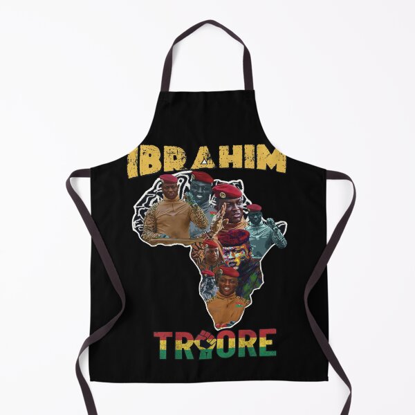 Item preview, Vintage Ibrahim Traore collage - Pan African leader designed and sold by Youngkev-arts.