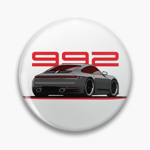 Item preview, 992.2 Carrera T Black Illustration  designed and sold by blackdogshop.