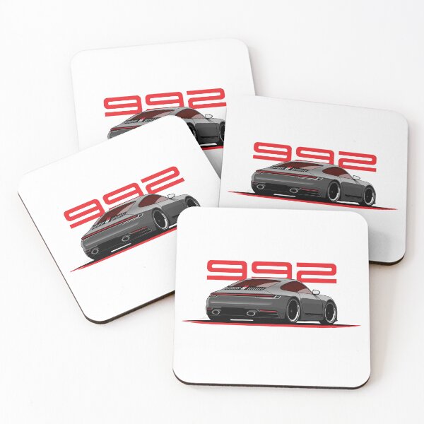 Item preview, 992.2 Carrera T Black Illustration  designed and sold by blackdogshop.