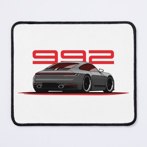 Item preview, 992.2 Carrera T Black Illustration designed and sold by blackdogshop.