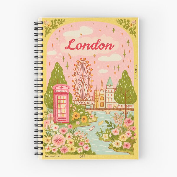 Artikelvorschau, Ästhetische Londoner Briefmarke entworfen und verkauft von Inspired Life Creative.