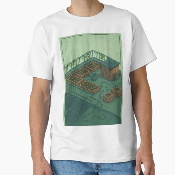 Item preview, Pixel Art Greenhouse Retro designed and sold by AliveStyle.