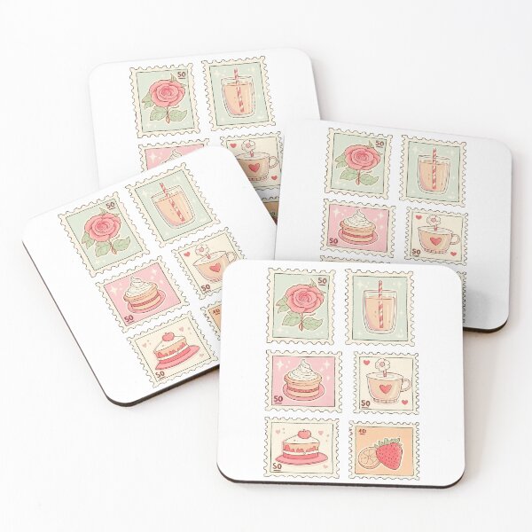 Item preview, Aesthetic Postage Stamps designed and sold by Inspired Life Creative.