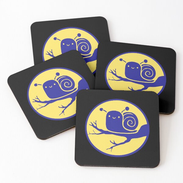 Item preview, Snail Cute Moon Round Tree Night Funny Sun Silhouette designed and sold by shirt-o-mat.