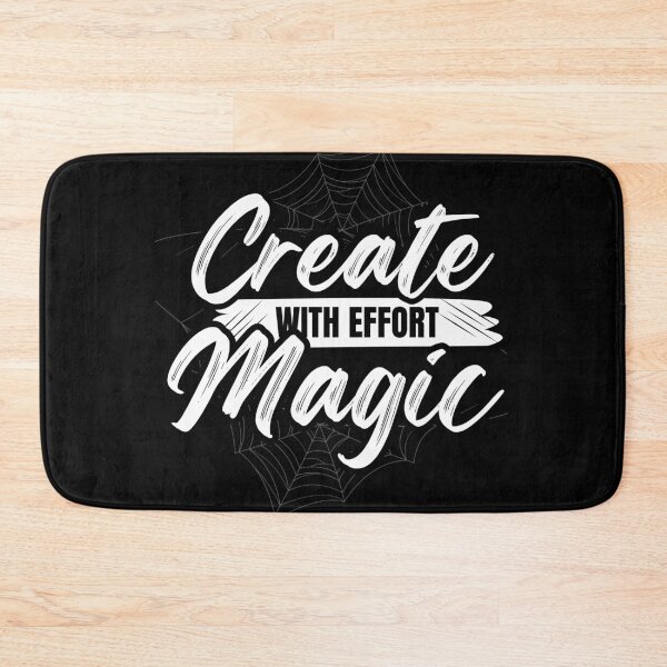 Item preview, Create Magic With Effort - Inspiring Art designed and sold by MasCorner.