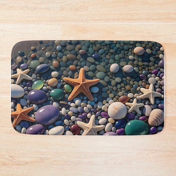 Item preview, Seaside Star Treasure - Sticker With Сyber-Marine Vibe designed and sold by Felia001.