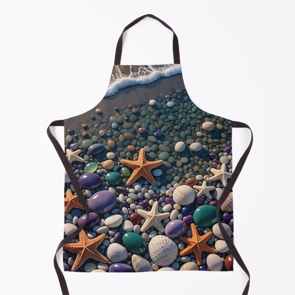 Item preview, Seaside Star Treasure - Sticker With Сyber-Marine Vibe designed and sold by Felia001.