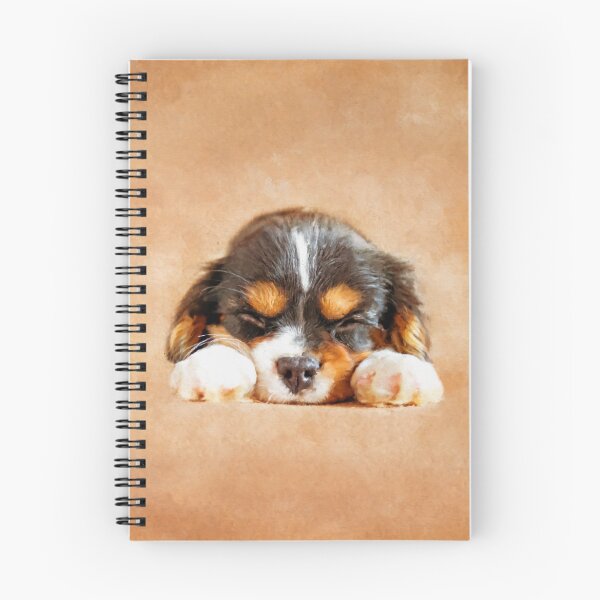 Item preview, Cavalier King Charles Spaniel Puppy designed and sold by k9printart.