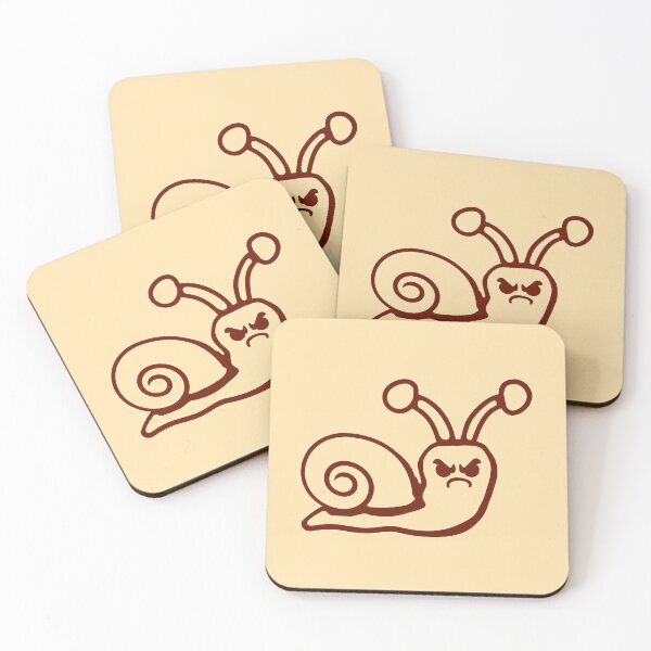 Item preview, Evil Snail Angry Bad Teeth Grinding Boy Furious Anger designed and sold by shirt-o-mat.