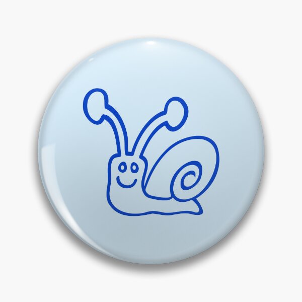 Item preview, Happy Snail Cute Smile Friendly Move Slow Funny designed and sold by shirt-o-mat.