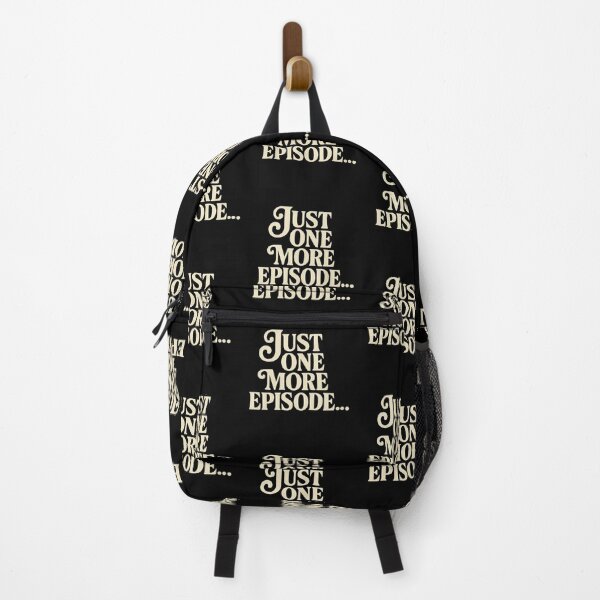 Item preview, Just One More Episode – Retro Binge-Watching Quote Design designed and sold by Design_Your_Day.