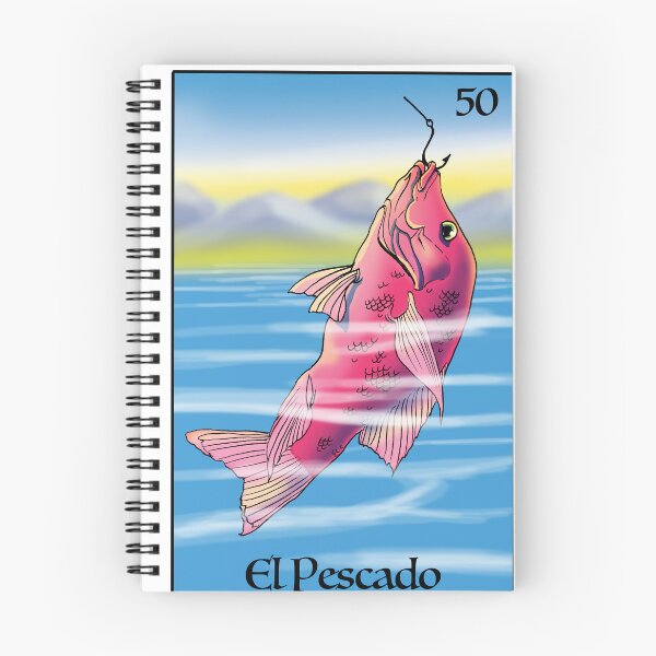 Item preview, The Mexican Lottery Card Fish No. 50 designed and sold by CecyLL.