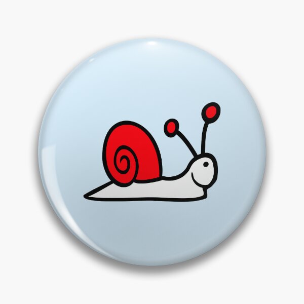 Item preview, Happy Snail Cute Smile Friendly Move Slow Funny designed and sold by shirt-o-mat.