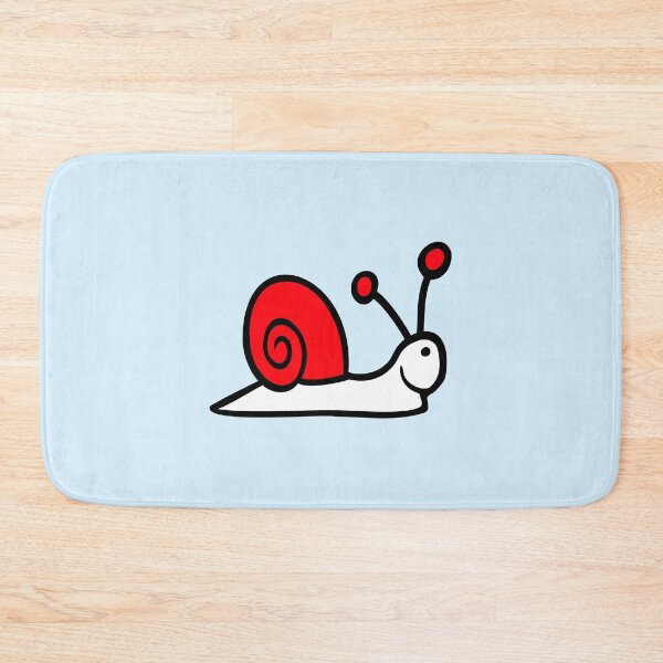 Item preview, Happy Snail Cute Smile Friendly Move Slow Funny designed and sold by shirt-o-mat.
