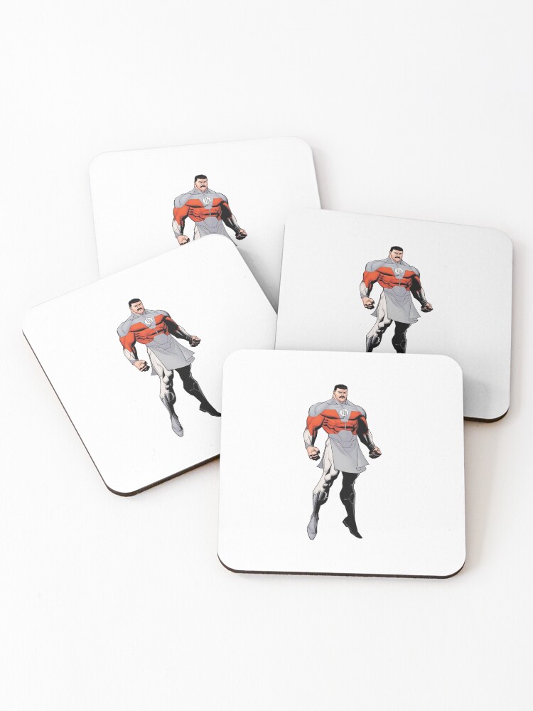 Thumbnail 1 of 5, Coasters (Set of 4), Invincible Thragg designed and sold by Relying.