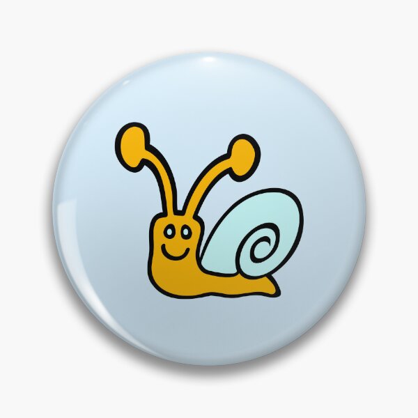 Item preview, Happy Snail Cute Smile Friendly Move Slow Funny designed and sold by shirt-o-mat.