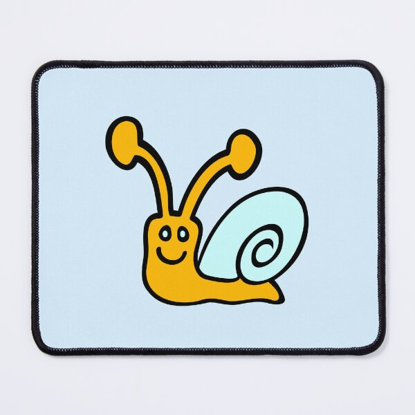 Item preview, Happy Snail Cute Smile Friendly Move Slow Funny designed and sold by shirt-o-mat.