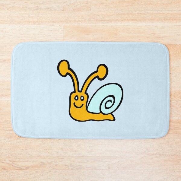 Item preview, Happy Snail Cute Smile Friendly Move Slow Funny designed and sold by shirt-o-mat.