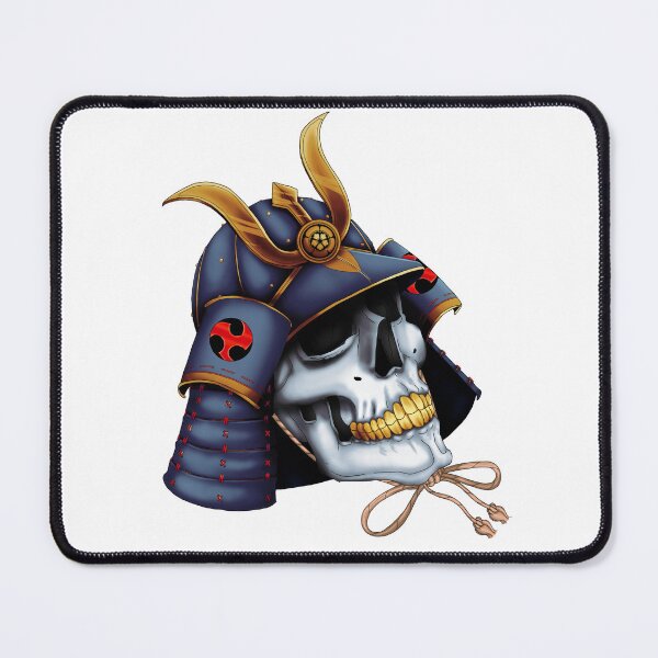 Item preview, Samurai Skull designed and sold by Quiet Cut Art.