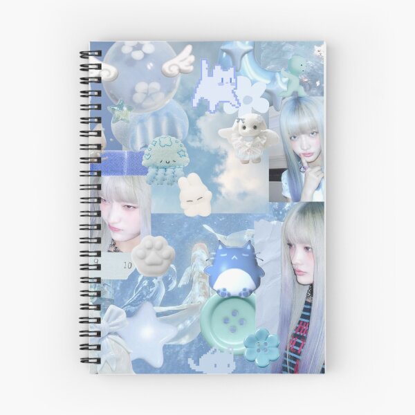 Item preview, iroha illit ocean blue dreamcore collage designed and sold by aeiia.