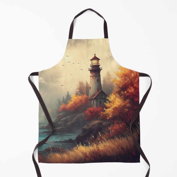 Item preview, Autumn Glory Lighthouse designed and sold by Boddicca.