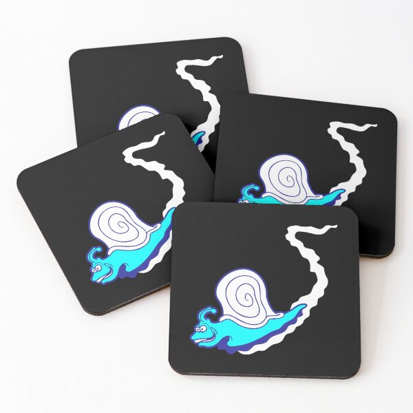 Item preview, Happy Snail Slime Trail Fast Smile Friendly Funny designed and sold by shirt-o-mat.