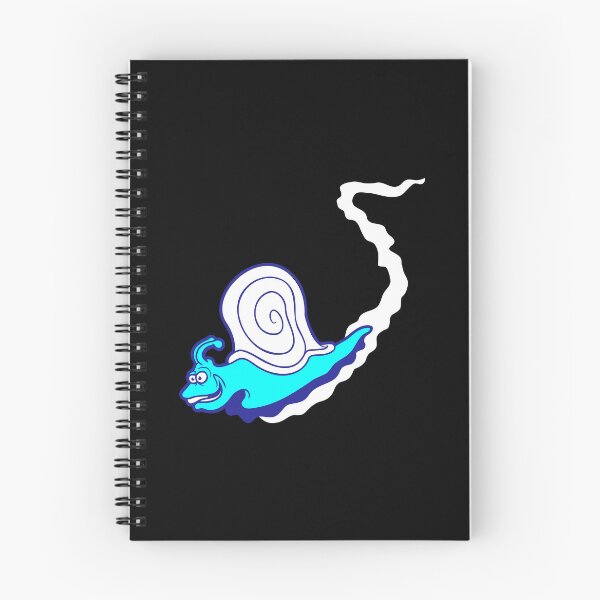 Item preview, Happy Snail Slime Trail Fast Smile Friendly Funny designed and sold by shirt-o-mat.