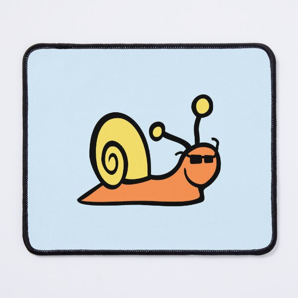 Item preview, Happy Snail Sunglasses Cool Smile Funny Comic designed and sold by shirt-o-mat.