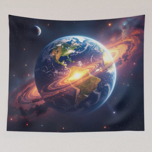 Item preview, Ringed Earth Odyssey - The Kingdom of the Cosmic Earth designed and sold by Felia001.