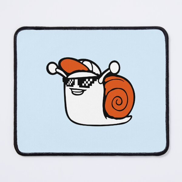 Item preview, Snail Pixel Sunglasses Cool Smile Funny Cap designed and sold by shirt-o-mat.