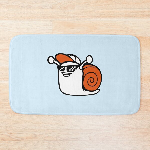 Item preview, Snail Pixel Sunglasses Cool Smile Funny Cap designed and sold by shirt-o-mat.