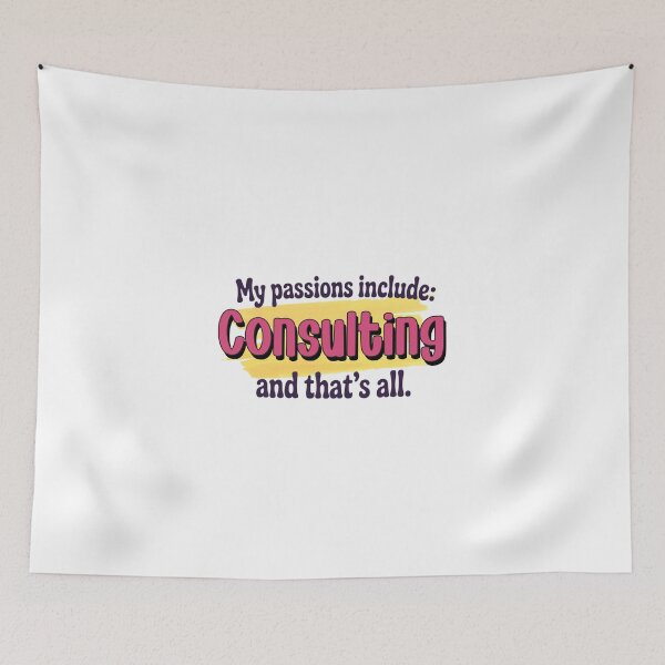 Item preview, Consulting is my passion - Funny Consulting Lover designed and sold by Watsonarts.