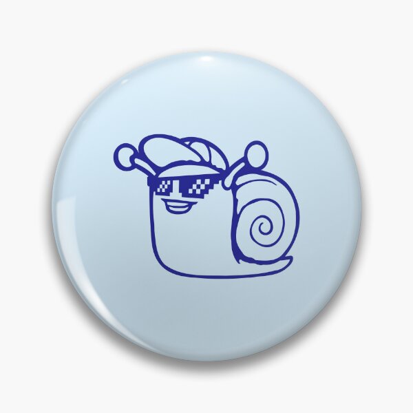 Item preview, Snail Pixel Sunglasses Cool Smile Funny Cap designed and sold by shirt-o-mat.