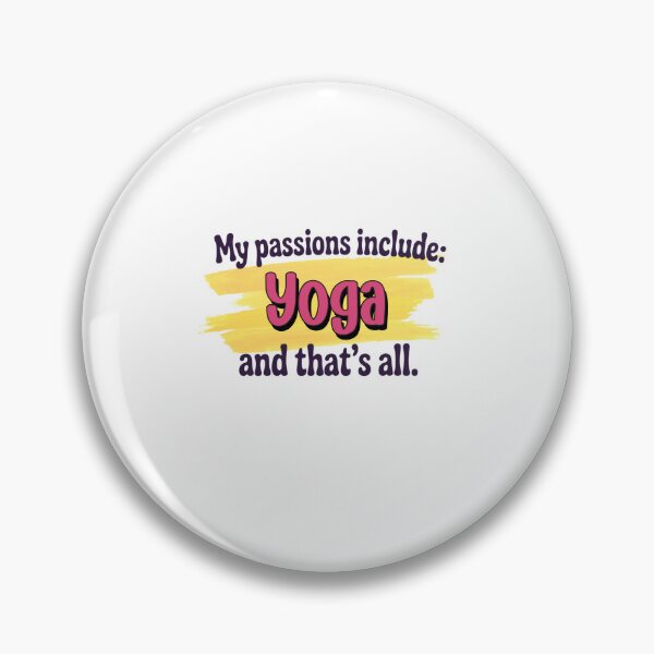 Item preview, Yoga is my passion - Funny Yoga Lover designed and sold by Watsonarts.