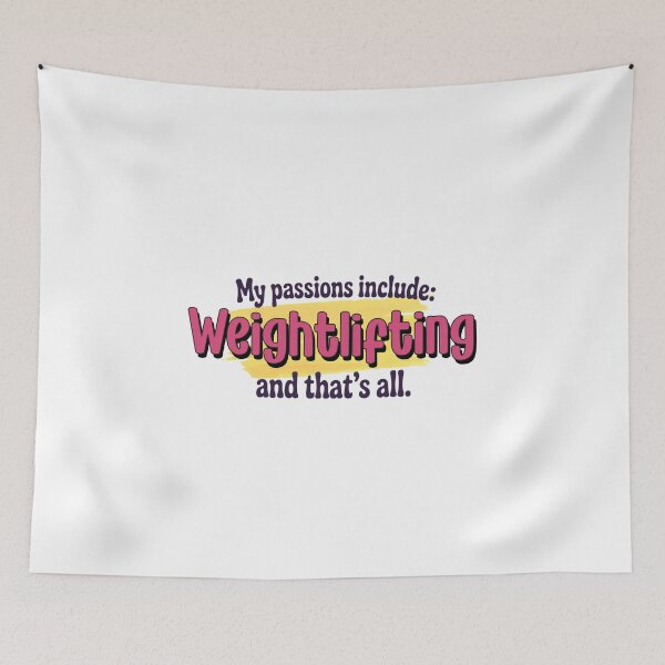 Item preview, Weightlifting is my passion - Funny Weightlifting Lover designed and sold by Watsonarts.