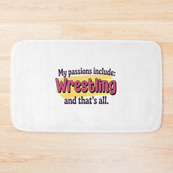 Item preview, Wrestling is my passion - Funny Wrestling Lover designed and sold by Watsonarts.