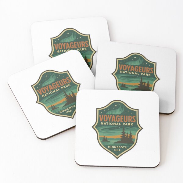 Item preview, Voyageurs National Park – Minnesota Retro Badge designed and sold by duke818.