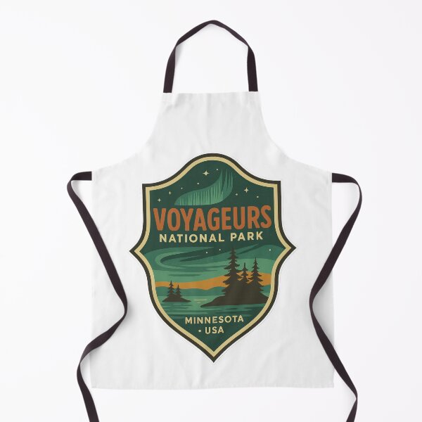 Item preview, Voyageurs National Park – Minnesota Retro Badge designed and sold by duke818.