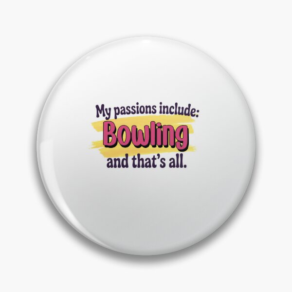 Item preview, Bowling is my passion - Funny Bowling Lover designed and sold by Watsonarts.