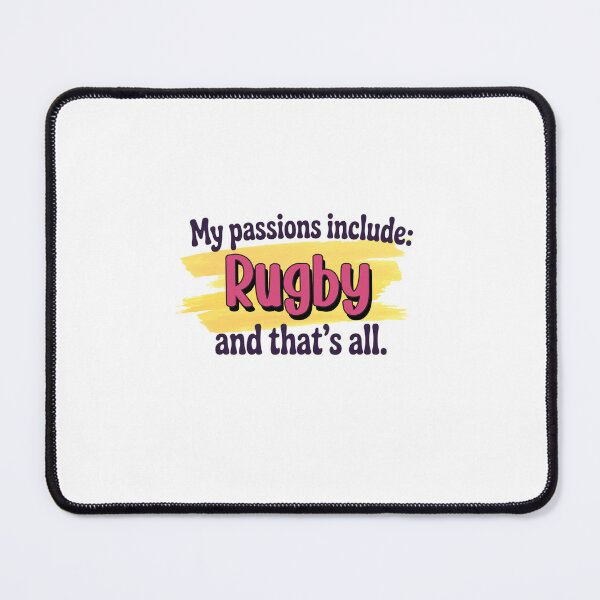 Item preview, Rugby is my passion - Funny Rugby Lover designed and sold by Watsonarts.
