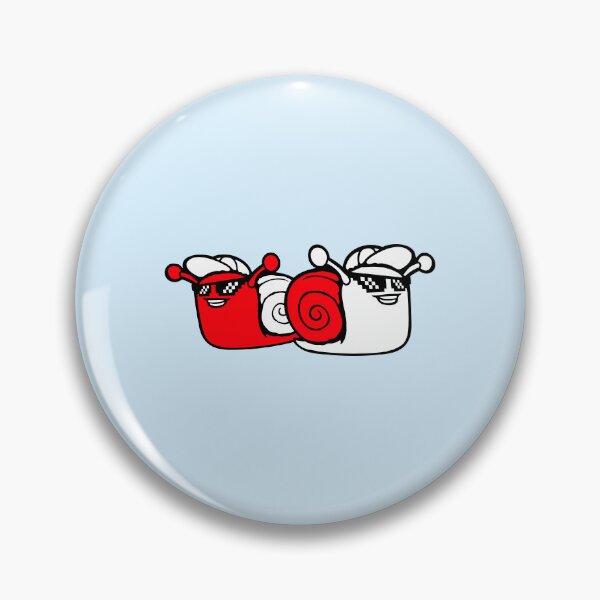 Item preview, 2 Snail Pixel Sunglasses Cool Smile Funny Cap Team designed and sold by shirt-o-mat.