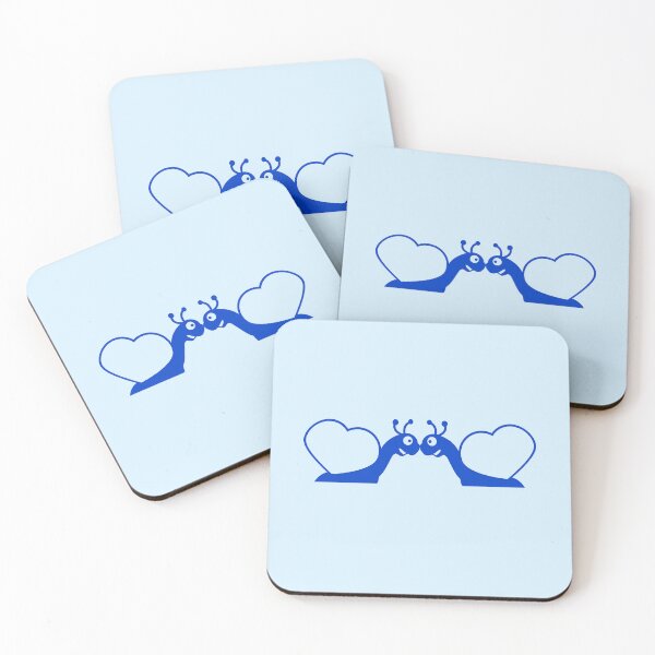 Item preview, 2 Snails Heart Shell Love Couple Romantic Valentine's Day designed and sold by shirt-o-mat.
