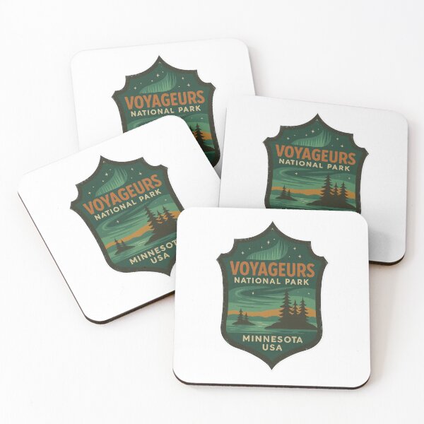 Item preview, Voyageurs National Park – Minnesota Retro Badge designed and sold by duke818.