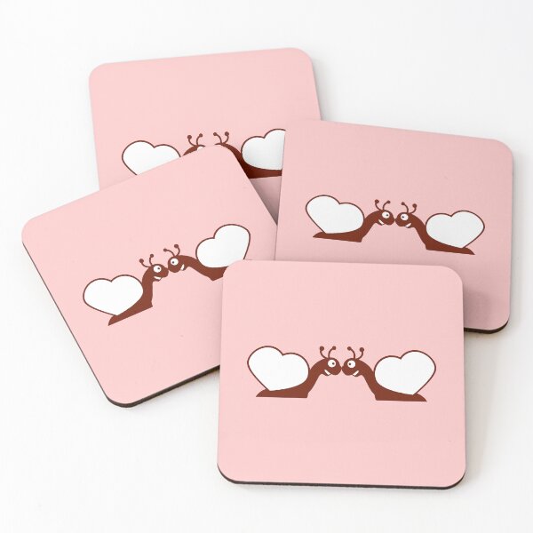Item preview, 2 Snails Heart Love Couple Romantic Valentine's Day designed and sold by shirt-o-mat.