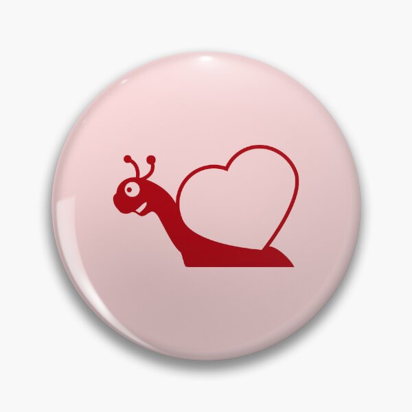 Item preview, Snail Heart Love Romantic Valentine's Day designed and sold by shirt-o-mat.