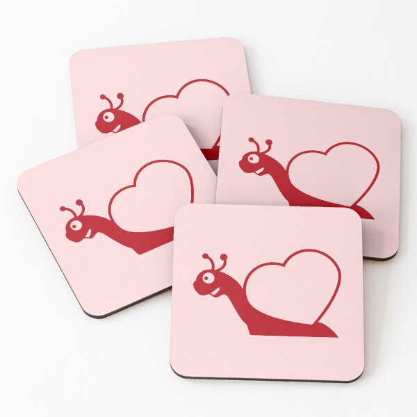 Item preview, Snail Heart Love Romantic Valentine's Day designed and sold by shirt-o-mat.