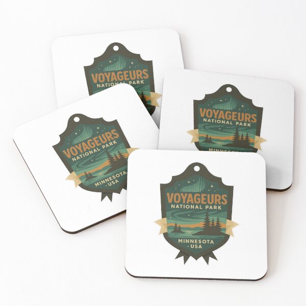 Item preview, Voyageurs National Park – Minnesota Retro Badge designed and sold by duke818.