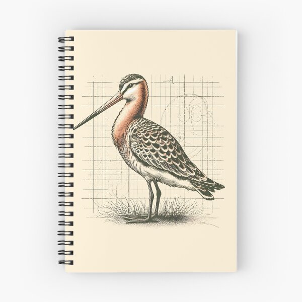 Item preview, Bar-tailed Godwit 6 designed and sold by theAVIARY7.
