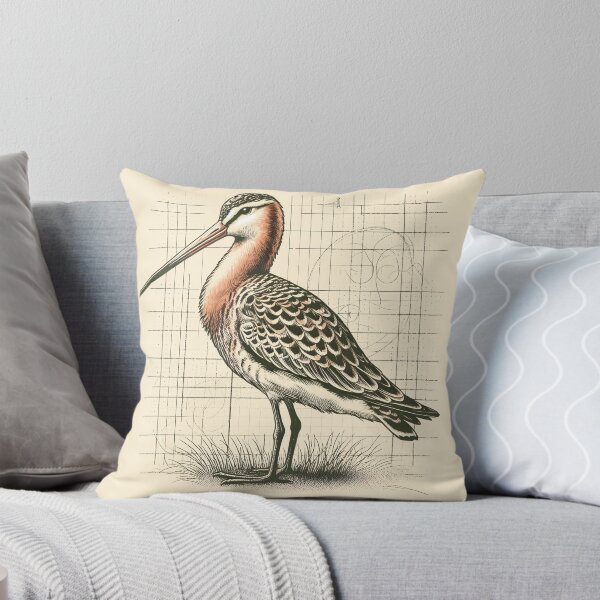 Item preview, Bar-tailed Godwit 6 designed and sold by theAVIARY7.