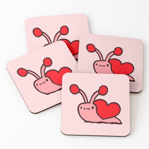 Item preview, Snail Heart Love Romantic Valentine's Day designed and sold by shirt-o-mat.